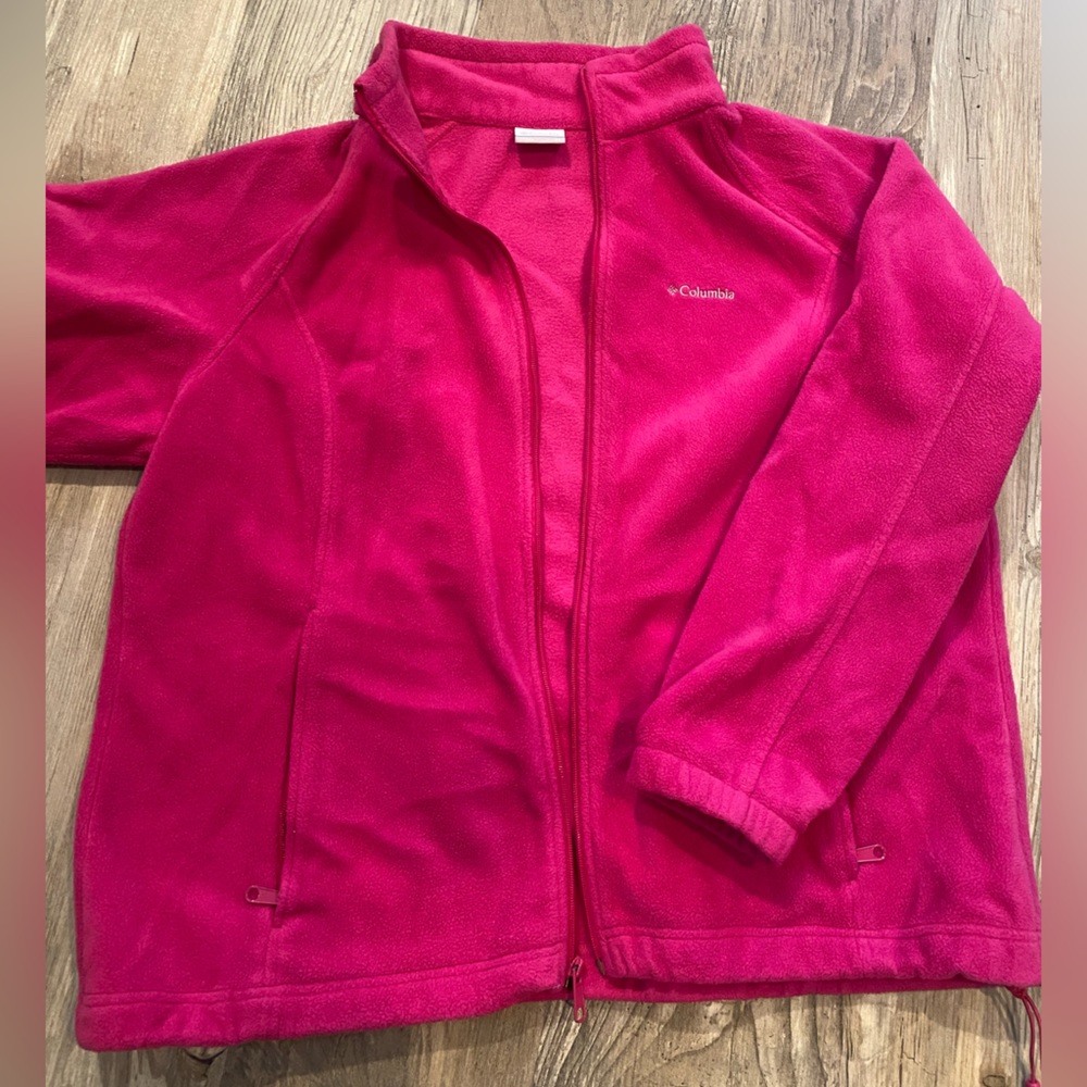 Columbia jacket size 2xl bright pink!